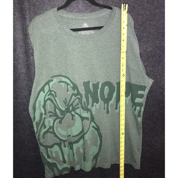Disney Shirt Grumpy Nope 2xl Green Snow White 7 Dwarves Short Sleeve Graphic Tee - Picture 8 of 10